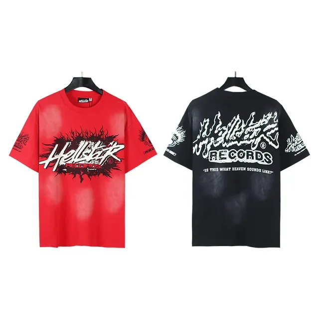 Hellstar RECORDS Oversized Graphic Print T-Shirt 6