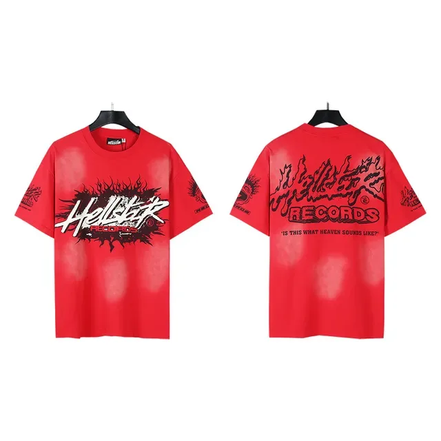 Hellstar RECORDS Oversized Graphic Print T-Shirt 7