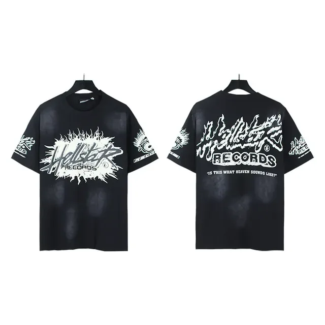 Hellstar RECORDS Oversized Graphic Print T-Shirt 8
