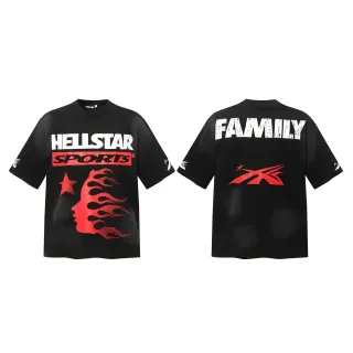 Hellstar Sports Graphic Print Black T-Shirt