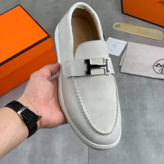هيرميس أوران بيج أبيض جلد المخمل العلوي H-Buckle Hardware لافر
