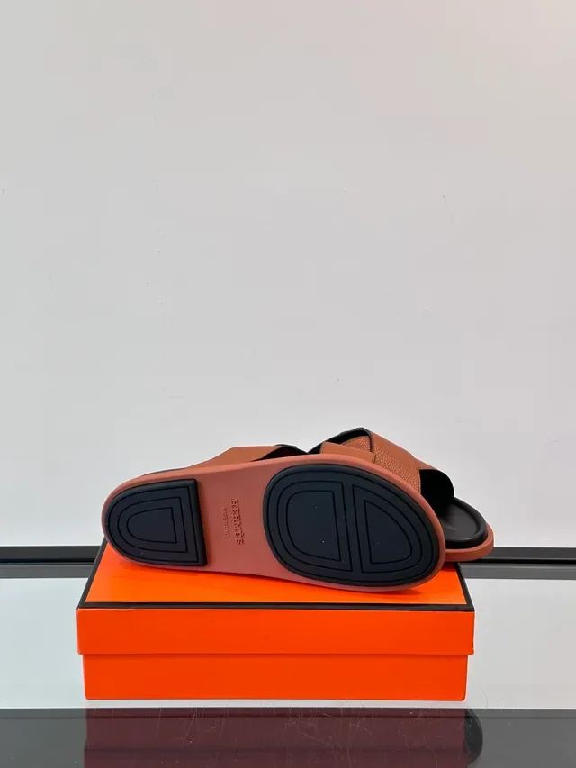 Hermès Oran Correa Cruzada H-Logo Sandalias Casual 3