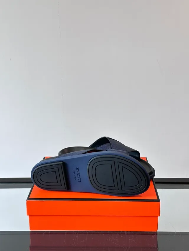 Hermès Oran Correa Cruzada H-Logo Sandalias Casual 4