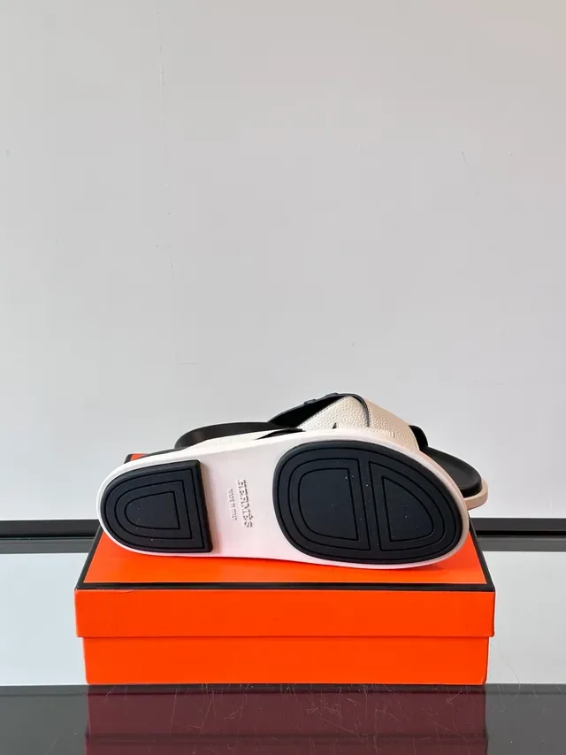 Hermès Oran Correa Cruzada H-Logo Sandalias Casual 5
