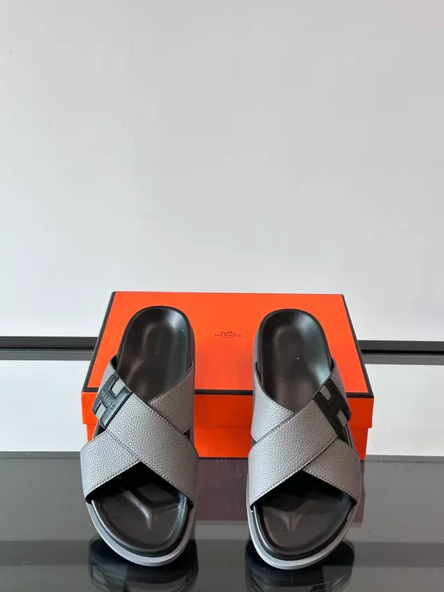 Hermès Oran Correa Cruzada H-Logo Sandalias Casual 7