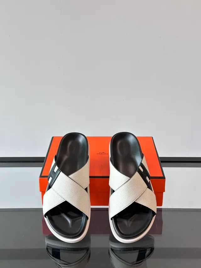 Hermès Oran Correa Cruzada H-Logo Sandalias Casual 10