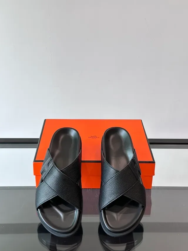 Hermès Oran Correa Cruzada H-Logo Sandalias Casual 11