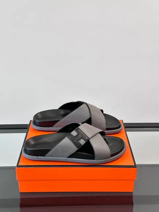 Hermès Oran Correa Cruzada H-Logo Sandalias Casual 12