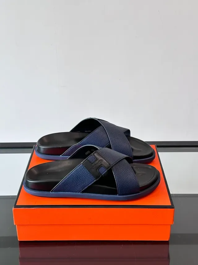 Hermès Oran Correa Cruzada H-Logo Sandalias Casual 14