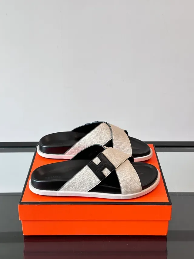 Hermès Oran Correa Cruzada H-Logo Sandalias Casual 15