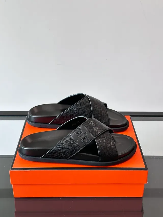 Hermès Oran Correa Cruzada H-Logo Sandalias Casual 16