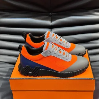 Hermès Oran Runner কমলা নেভি ধূসর লাইফস্টাইল স্নিকার