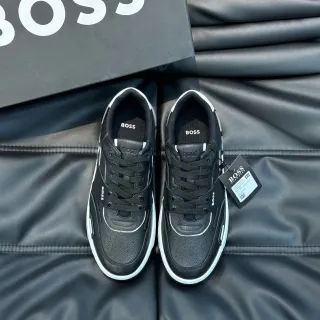 Hugo Boss Black Leather Lifestyle Sneakers