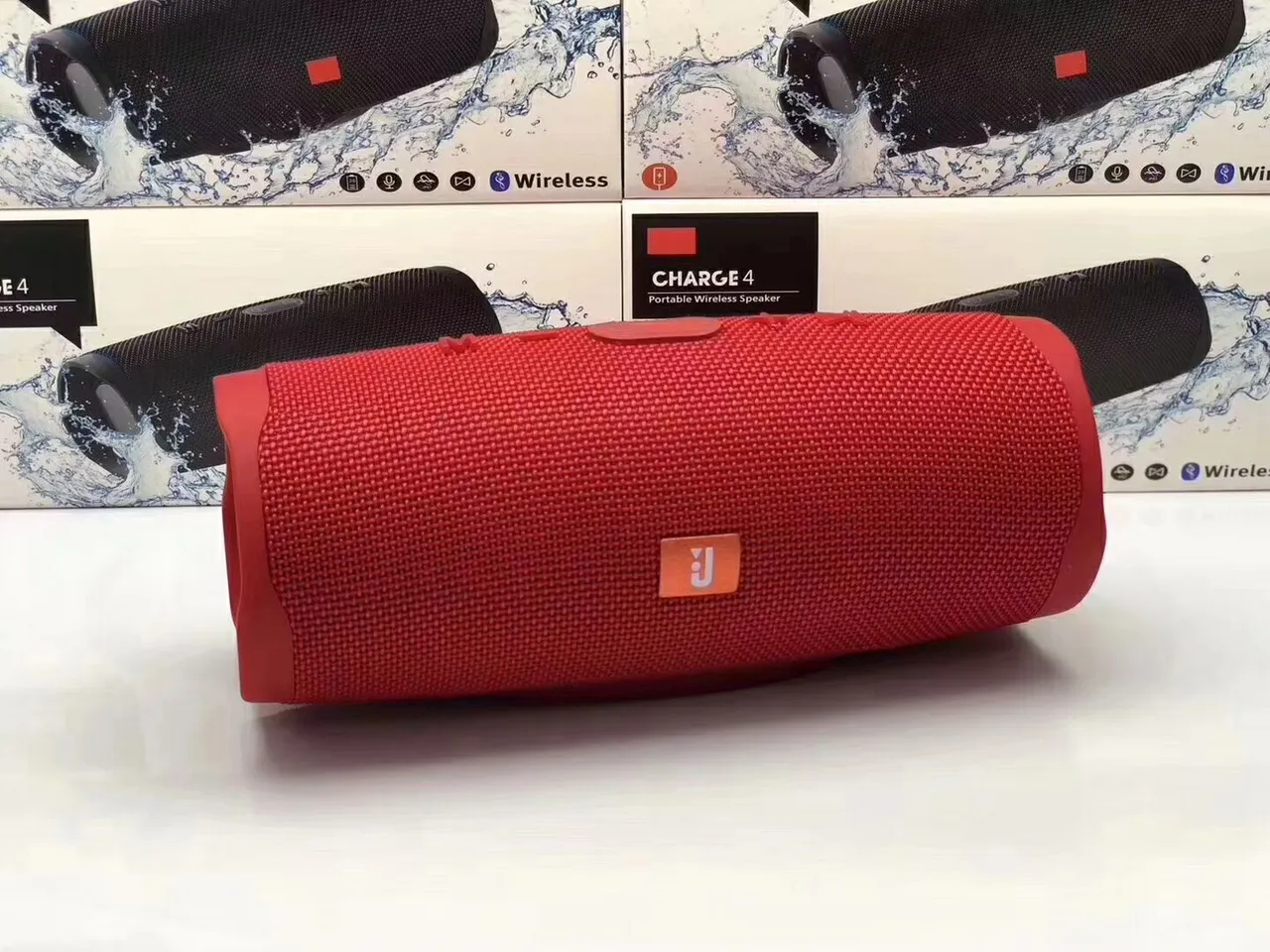 JBL Charge 4 Black Portable Speaker 2