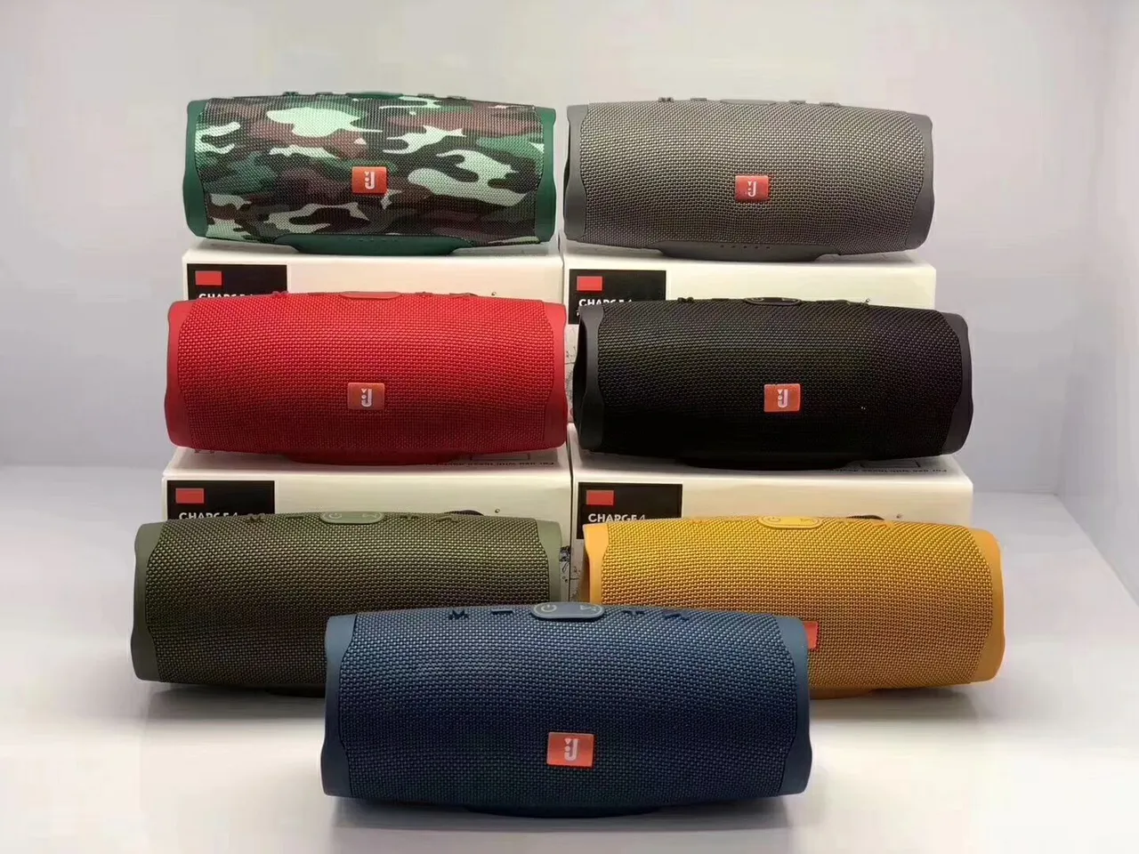 JBL Charge 4 Black Portable Speaker 5