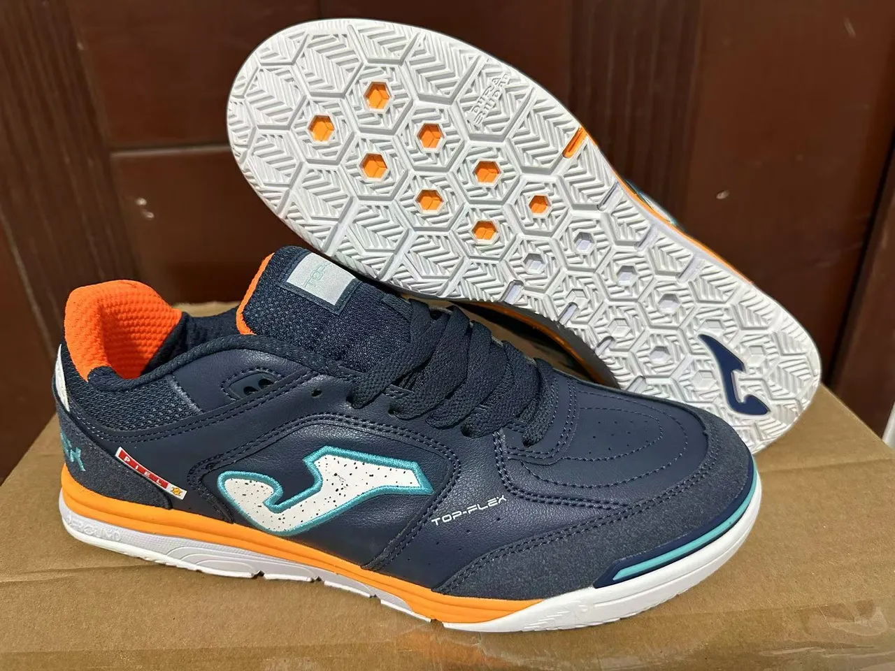 Joma Top-Flex أحذية رياضية أسلوب حياة أبيض نيون أصفر تيل 13