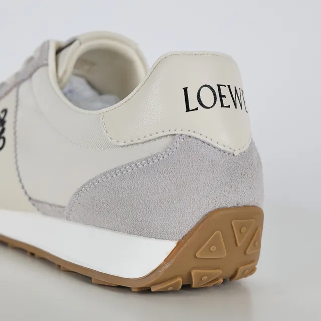 Loewe Flow Runner Off-White and Gray sneakers lifestyle 4