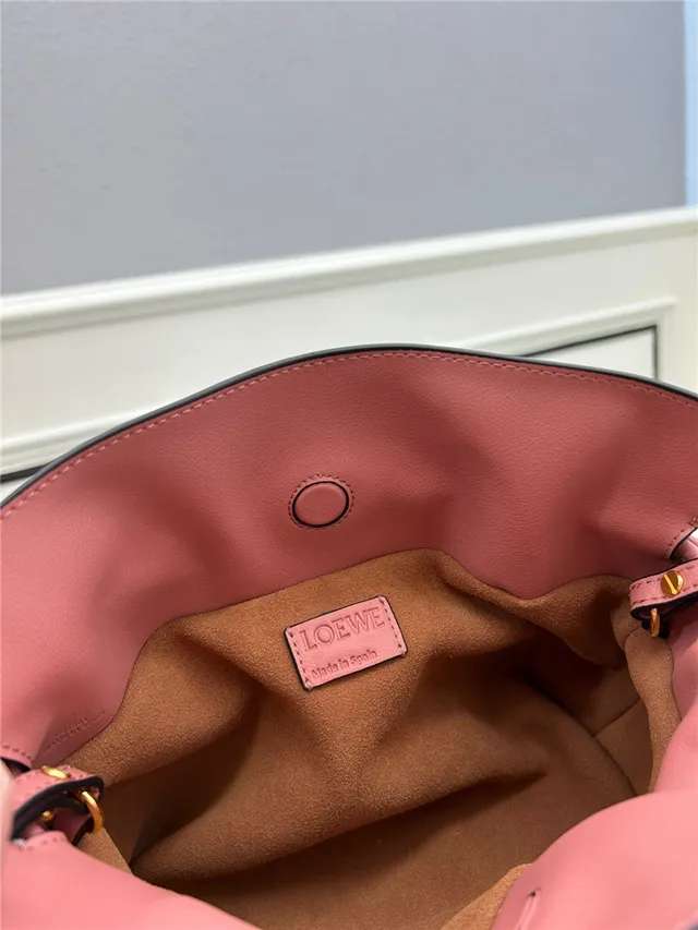 Loewe Hobo 粉色柔软松垮轮廓系结肩带末端hobo包 2