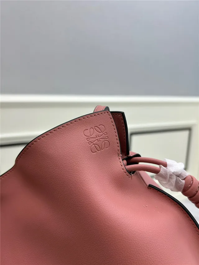 Loewe Hobo 粉色柔软松垮轮廓系结肩带末端hobo包 6