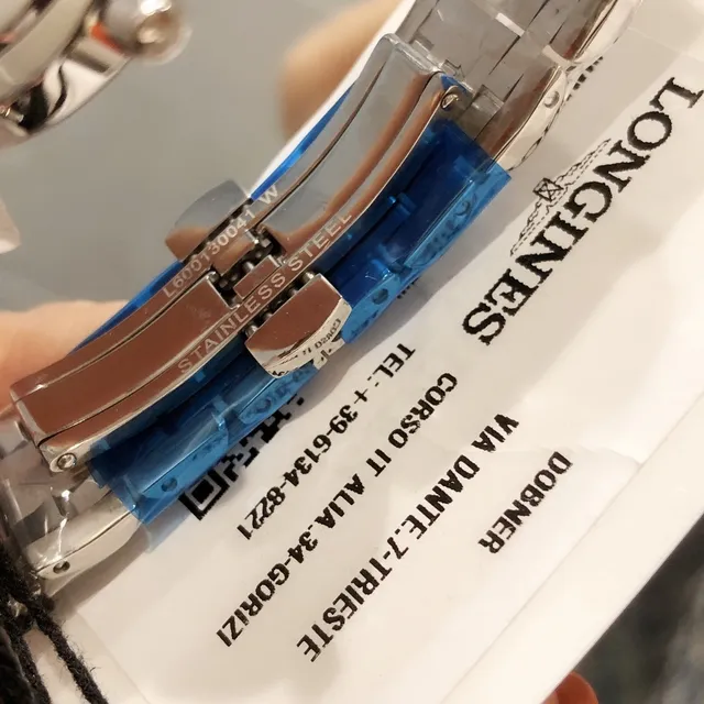 Longines La Grande Classique Bracelet Argent Blanc Acier Inoxydable Cadran Nacre Montre Quartz 3