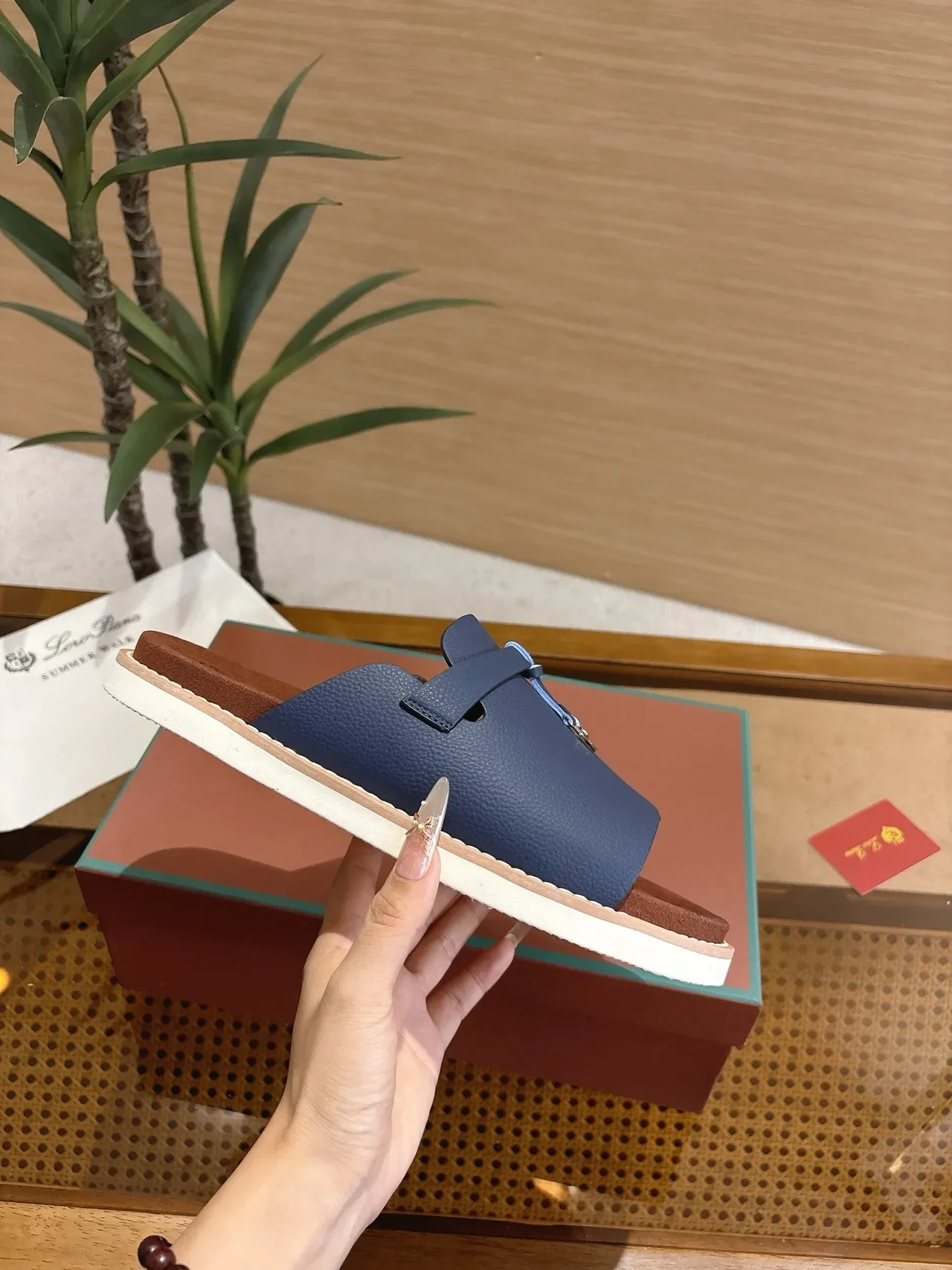 Loro Piana Summer Walk Knotted Strap Slippers 3