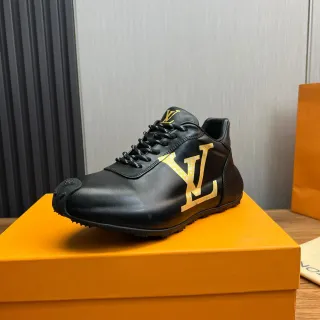 Louis Vuitton Zapatillas Lifestyle Monograma Negro y Oro