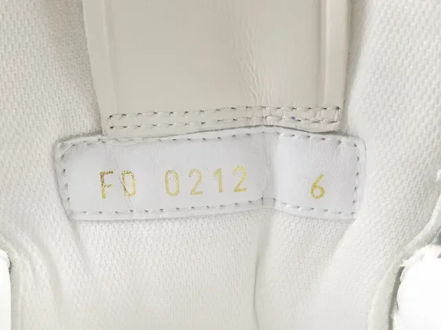 Louis Vuitton LV Trainer Beige Blanco Monogram Canvas Upper Suela Gruesa Multicapa Lifestyle Sneakers 12