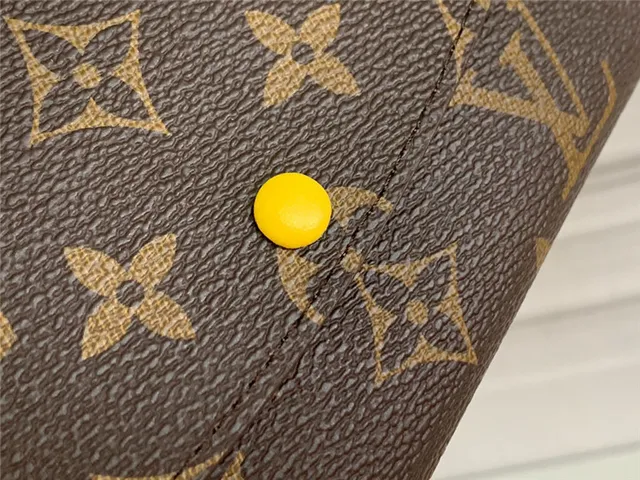 Louis Vuitton Monogram Canvas Envelope Flap Long Wallet 11