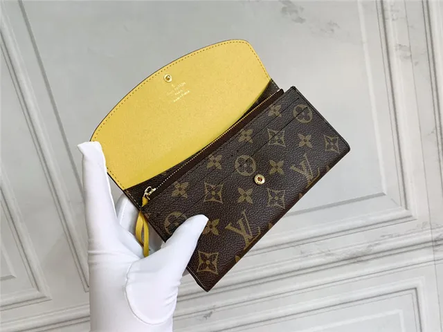 Louis Vuitton Monogram Canvas Envelope Flap Long Wallet 17
