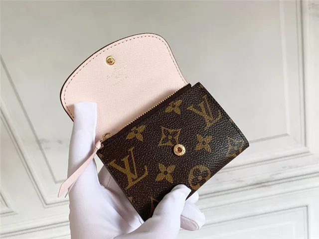 Louis Vuitton Monogram toile flap snap portefeuille court 9