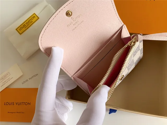 Louis Vuitton Monogram toile flap snap portefeuille court 17