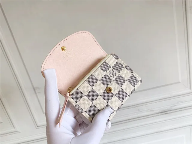 Louis Vuitton Monogram toile flap snap portefeuille court 18
