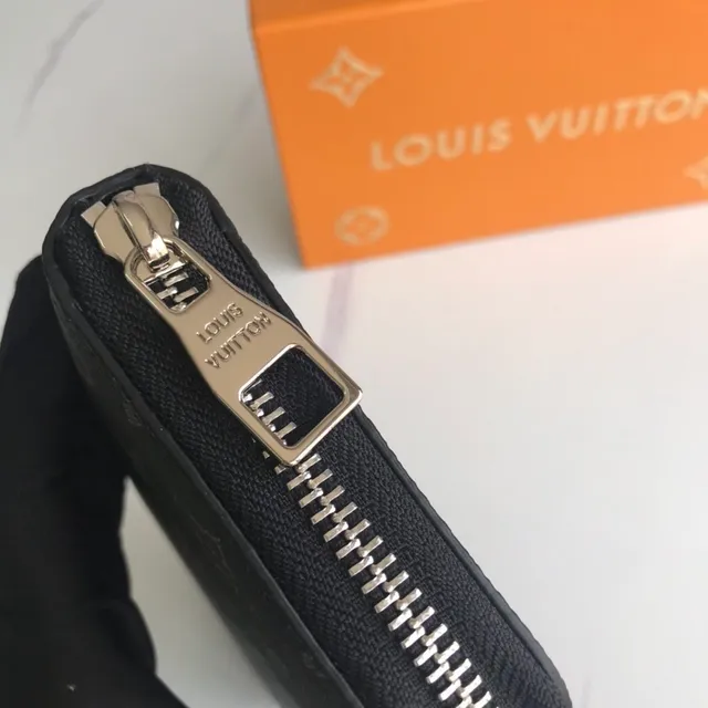 Louis Vuitton Monogram चिकना चमड़ा लॉन्ग वॉलेट 5