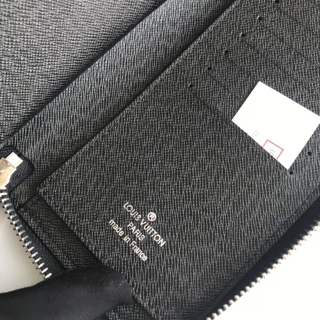 Louis Vuitton Monogram चिकना चमड़ा लॉन्ग वॉलेट 7