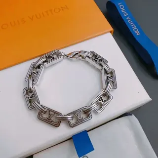 Louis Vuitton Monogram Eslabones Cortados Pulsera