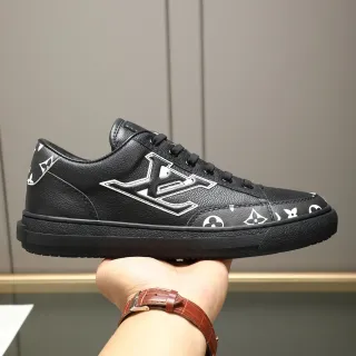 Louis Vuitton Monograma LV Logo Sneakers Lifestyle Preto