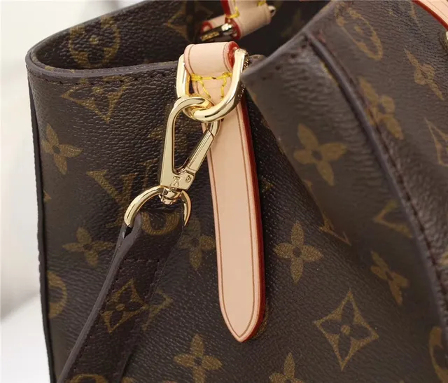 Louis Vuitton Neverfull 印花帆布棕色手提袋 3