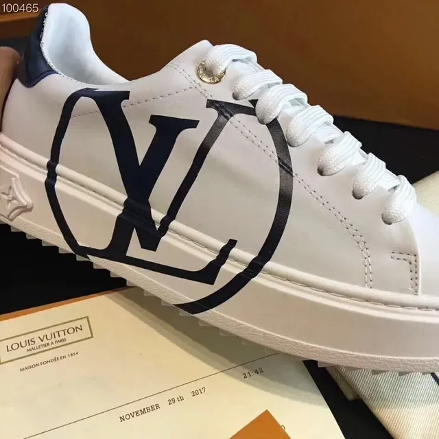 Louis Vuitton Run Away White Oversized Monogram Lifestyle Sneakers 4