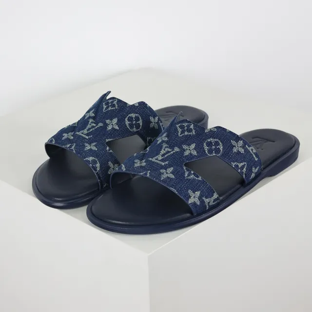 Louis Vuitton شريحة نافي طباعة مونوجرام نعال 2