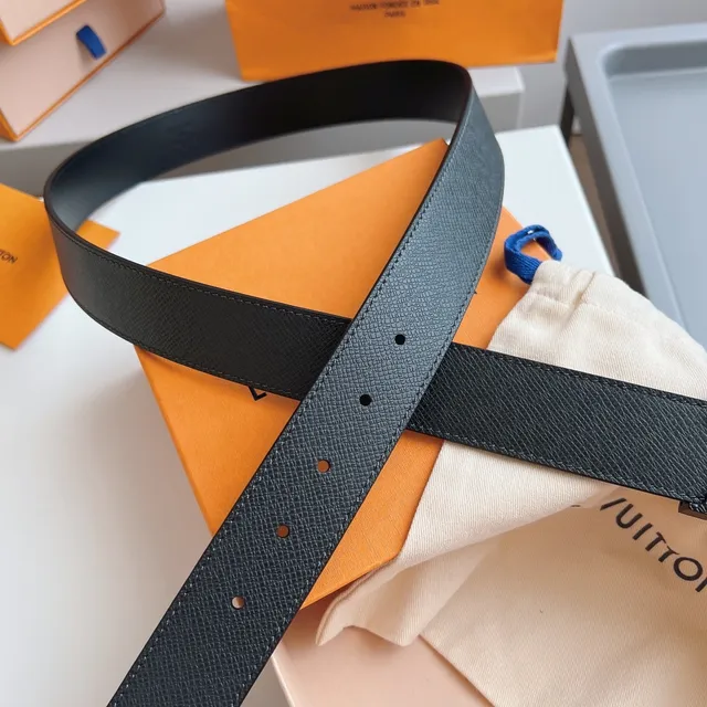 Louis Vuitton Turnlock حزام جلدي قابل للعكس 7