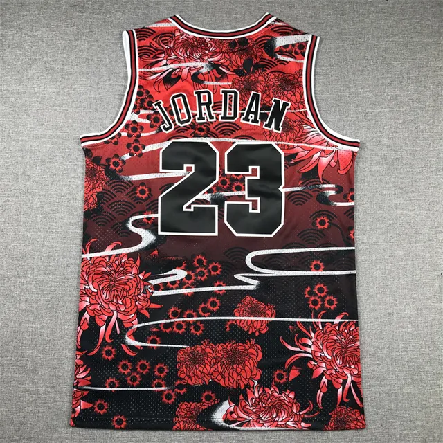 Mitchell & Ness 1997–98 Michael Jordan Hardwood Classics 花卉兔子印花球衣 2