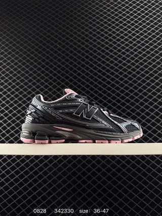 New Balance 1906R Negro Rosa Zapatos retro para correr 2