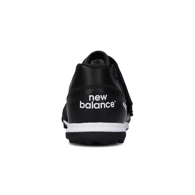 New Balance 442 White Black Low-Top Velcro Strap Closure Turf Soccer Shoes 6