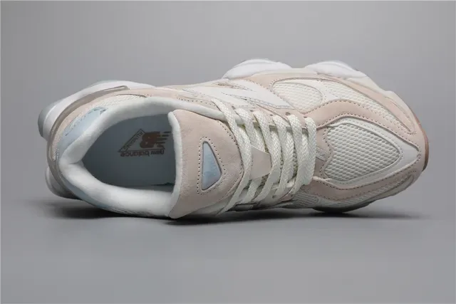 New Balance 9060 bege e azul claro tênis lifestyle 7