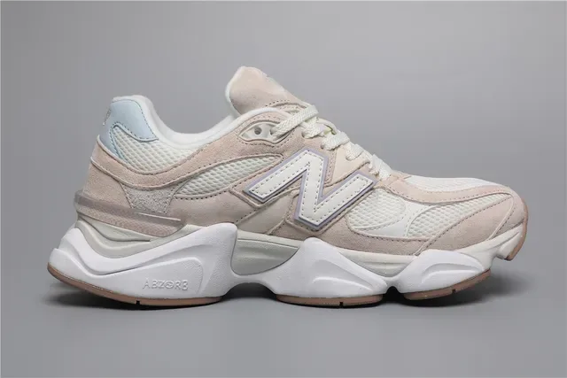 New Balance 9060 bege e azul claro tênis lifestyle 8