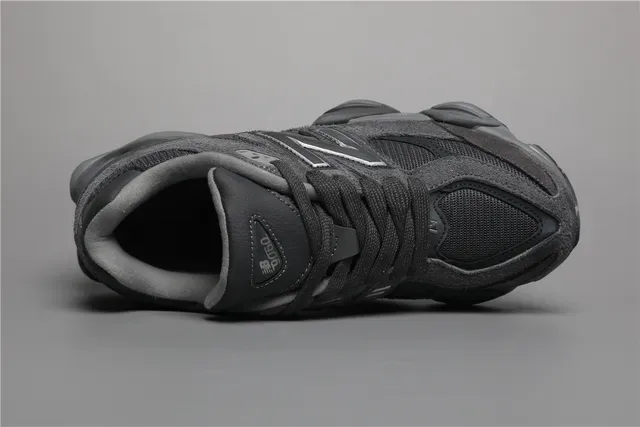New Balance 9060 Gray Monochrome Lifestyle Sneakers 7