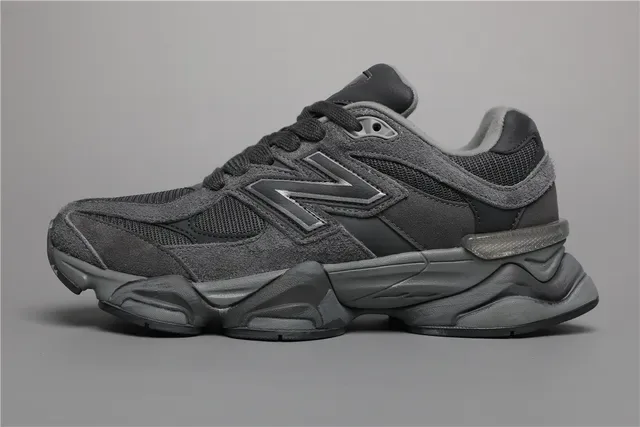 New Balance 9060 Gray Monochrome Lifestyle Sneakers 9