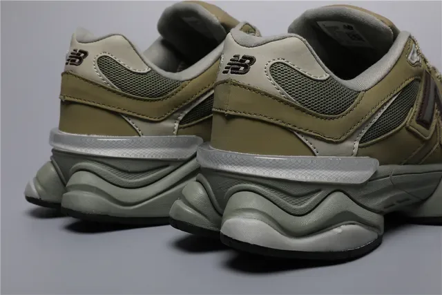 New Balance 9060 Olive Khaki Lifestyle Sneakers 2
