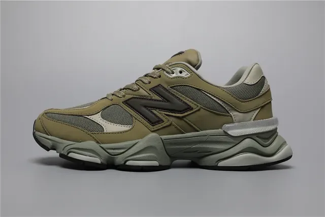 New Balance 9060 Olive Khaki Lifestyle Sneakers 9