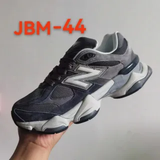 New Balance ধূসর কালো বহুস্তর মিডসোল জাল এবং সুয়েড উপর চাঙ্কি স্নিকার